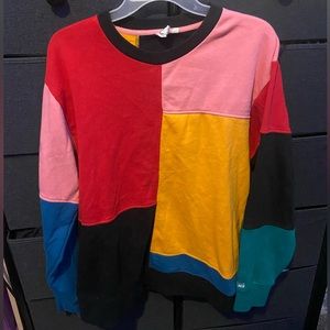 Vans patchwork crewneck sweatshirt